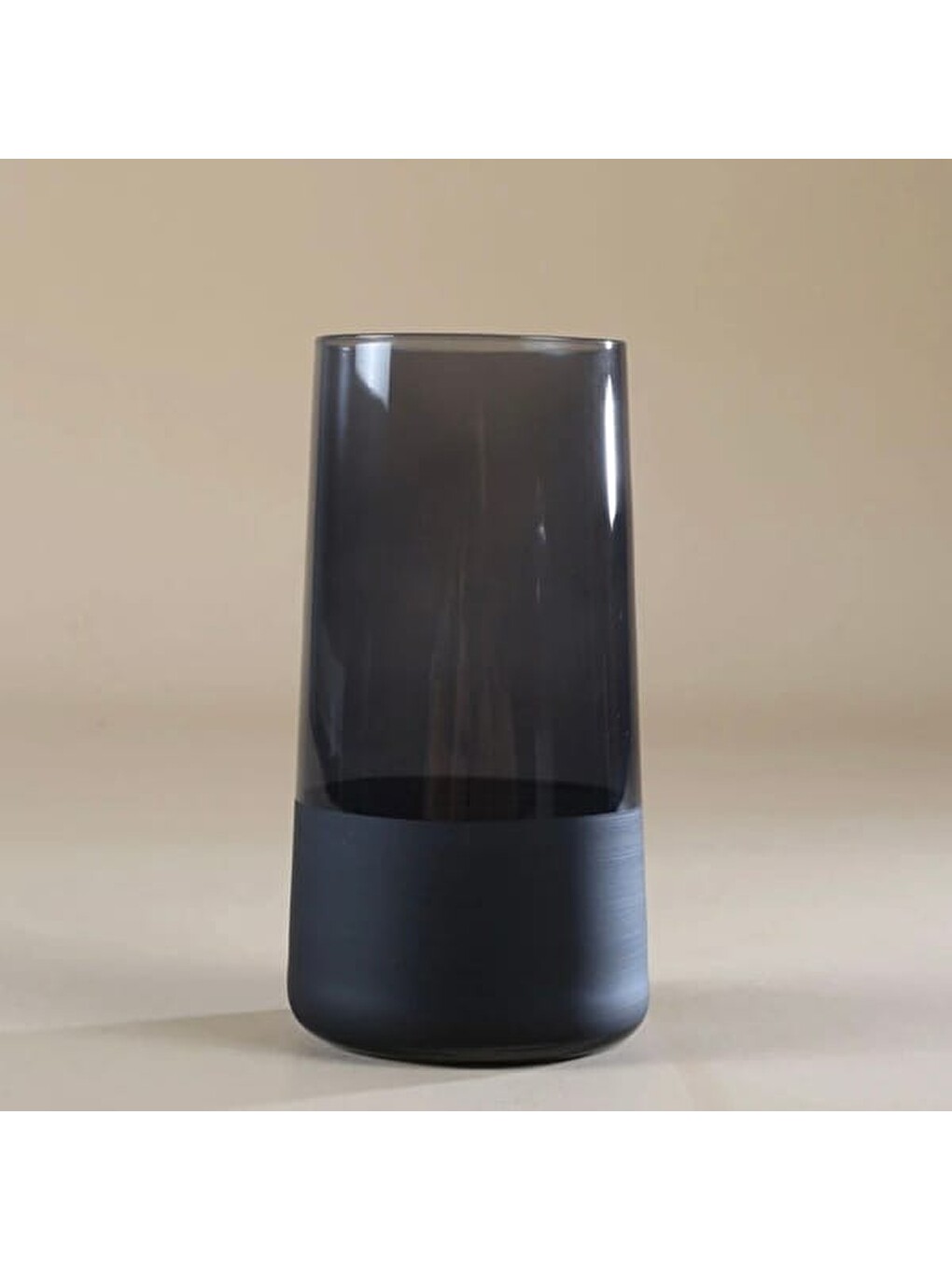 Matte 4'lü Meşrubat Bardağı Seti - Siyah - 520 Ml-2