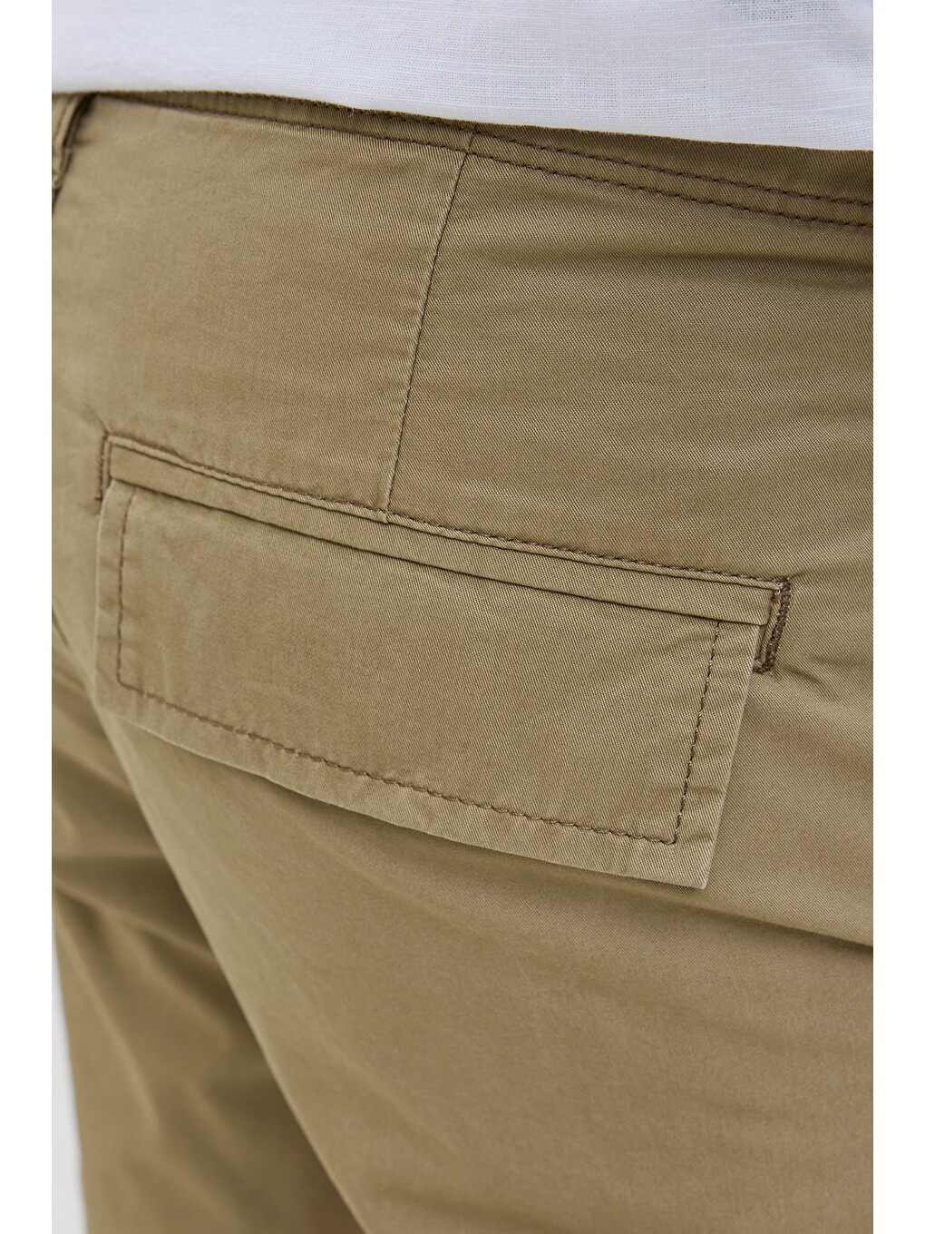 Bej Pants Studio Jpstcole Pamuklu Relaxed Fit Kargo Şort 12274389-4