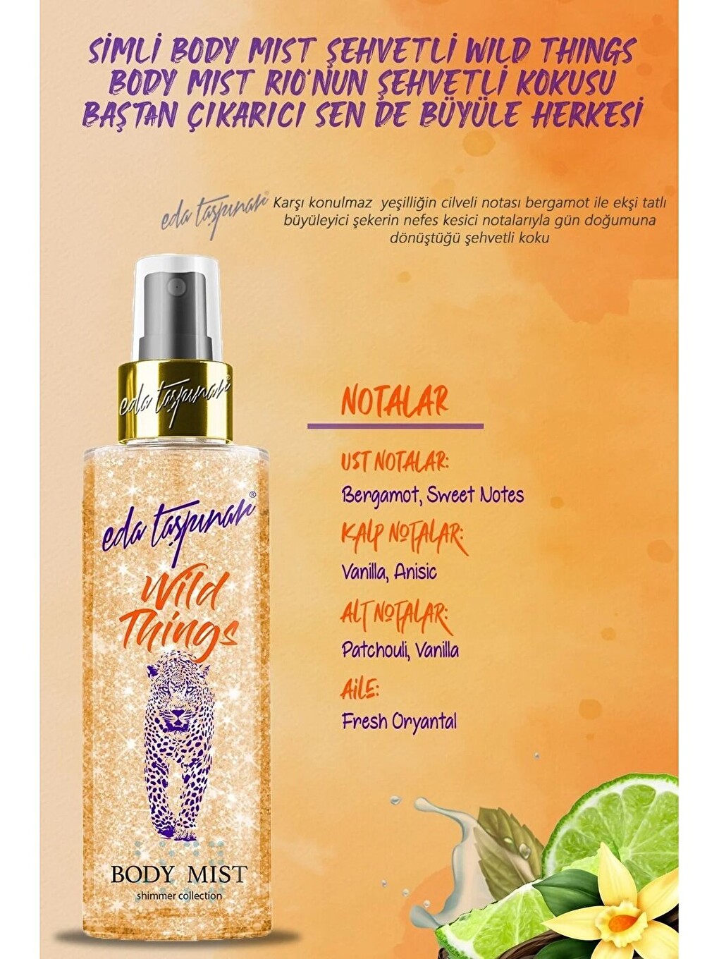Simlibody Mist Wild Things Body Mist, 200ml-2