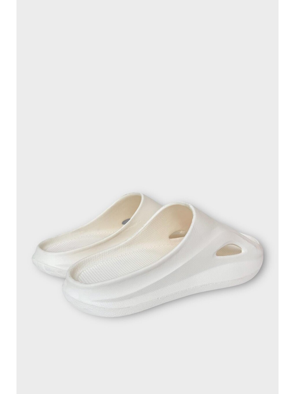 Ekru Erkek Eva Rahat Comfort Plaj Yazlık Günlükterlik Krem-4