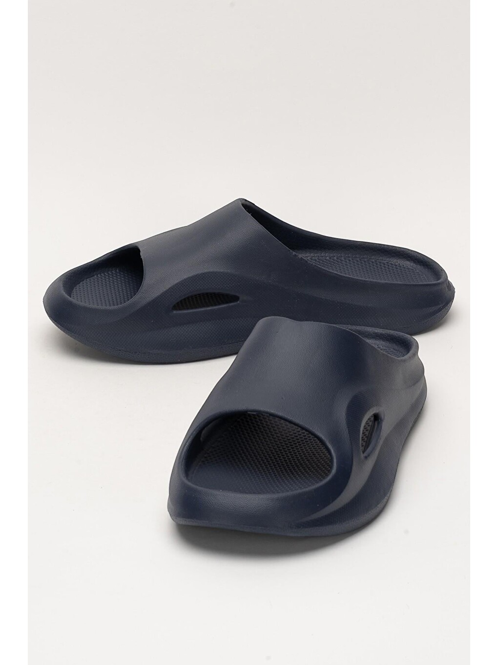Erkek Eva Rahat Comfort Plaj Yazlık Günlükterlik Lacivert-4