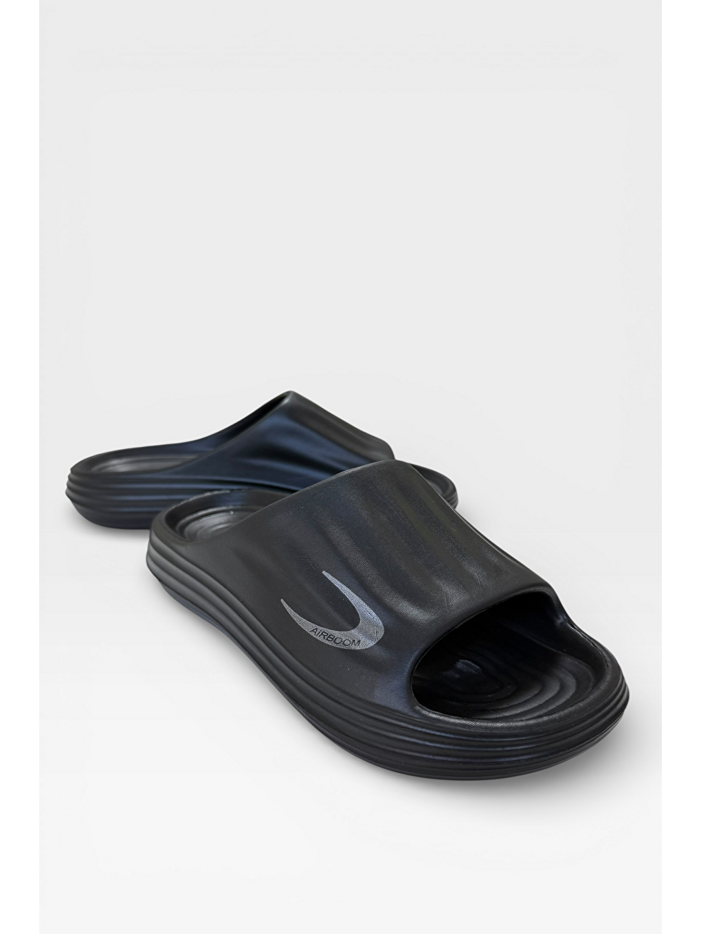 Unisex Ultra Yumuşak Taban Eva Terlik Siyah-3