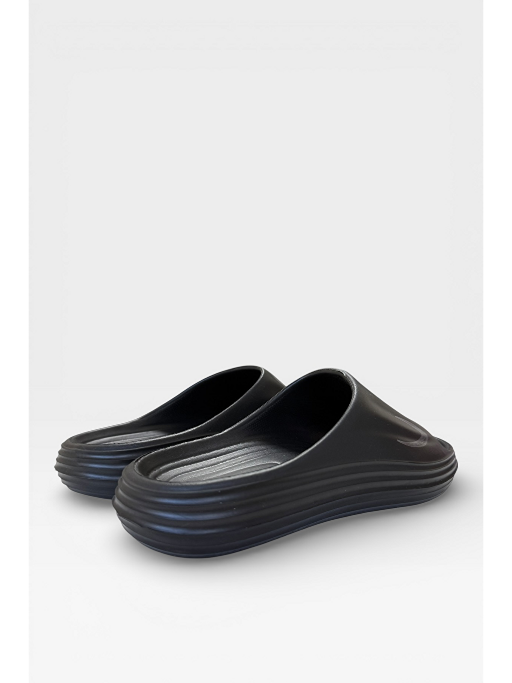 Unisex Ultra Yumuşak Taban Eva Terlik Siyah-6