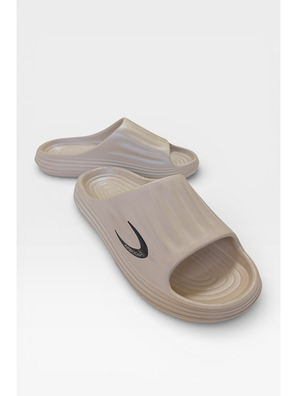Bej Unisex Ultra Yumuşak Taban Eva Terlik Vizon-1