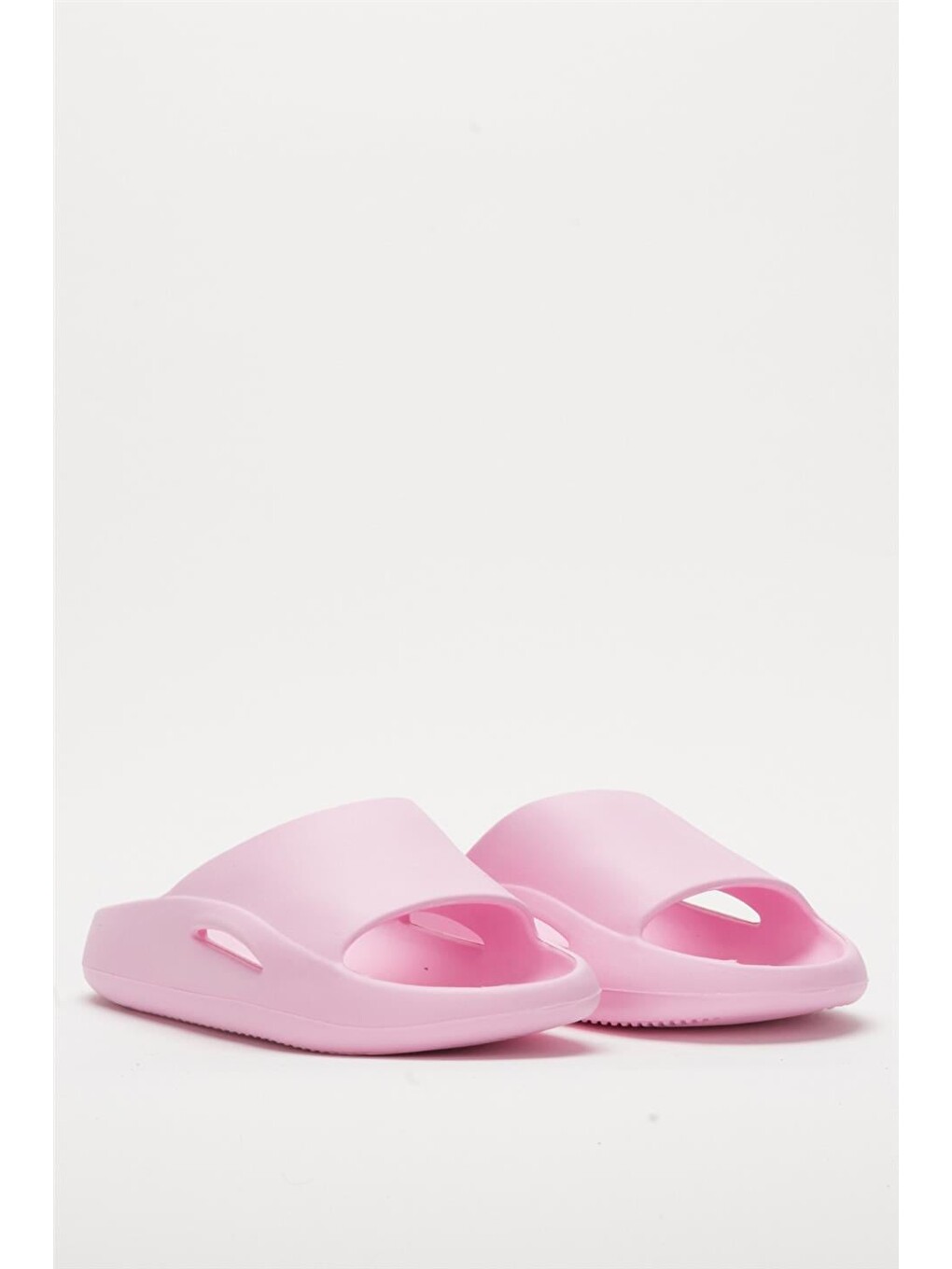 Unisex Yüksek Taban Tek Bantlı Eva Plaj Yazlık Günlükterlik Pembe-2