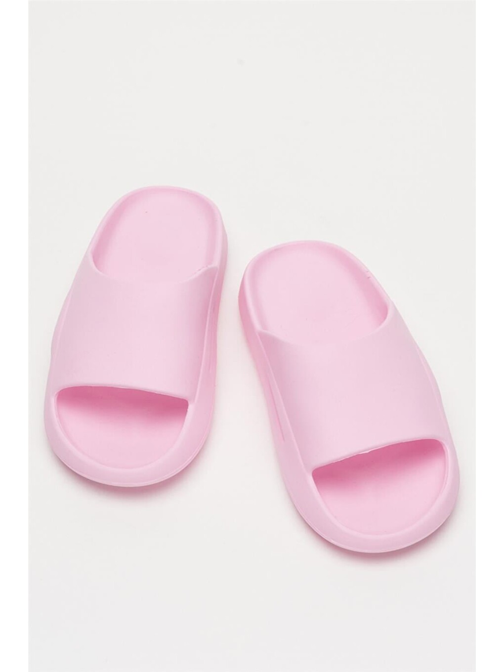 Unisex Yüksek Taban Tek Bantlı Eva Plaj Yazlık Günlükterlik Pembe-5