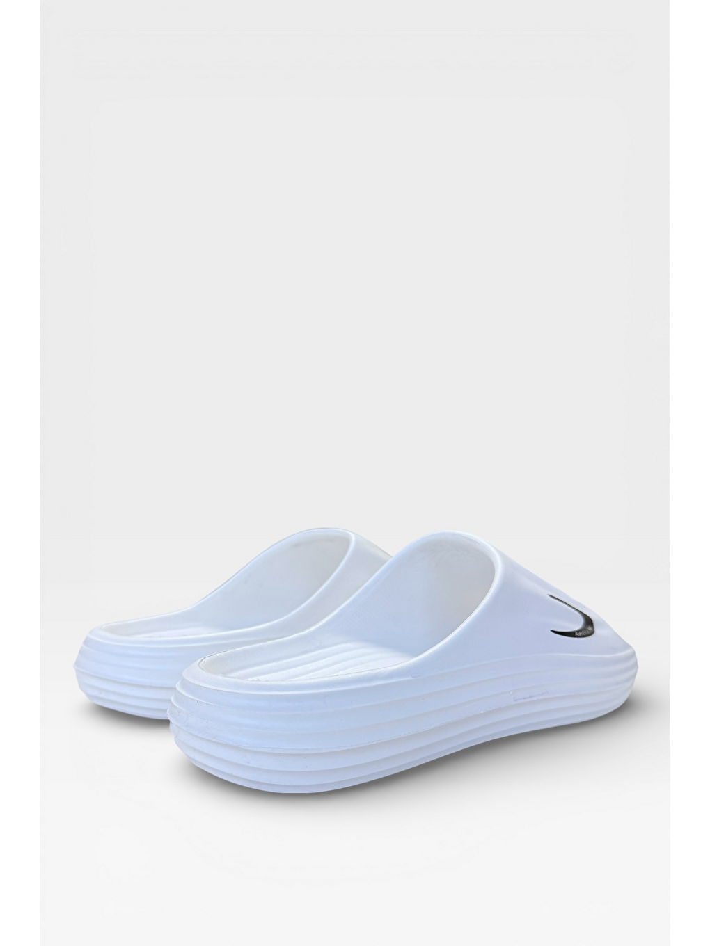 Unisex Ultra Yumuşak Taban Eva Terlik Beyaz-3