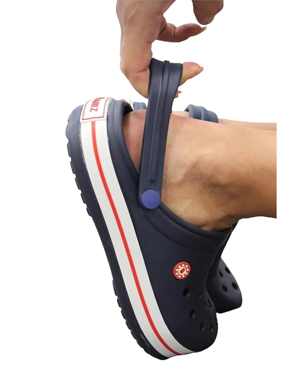 Unisex Comfort Hafif Medikal Hemşire Sabo Terlik Lacivert-10
