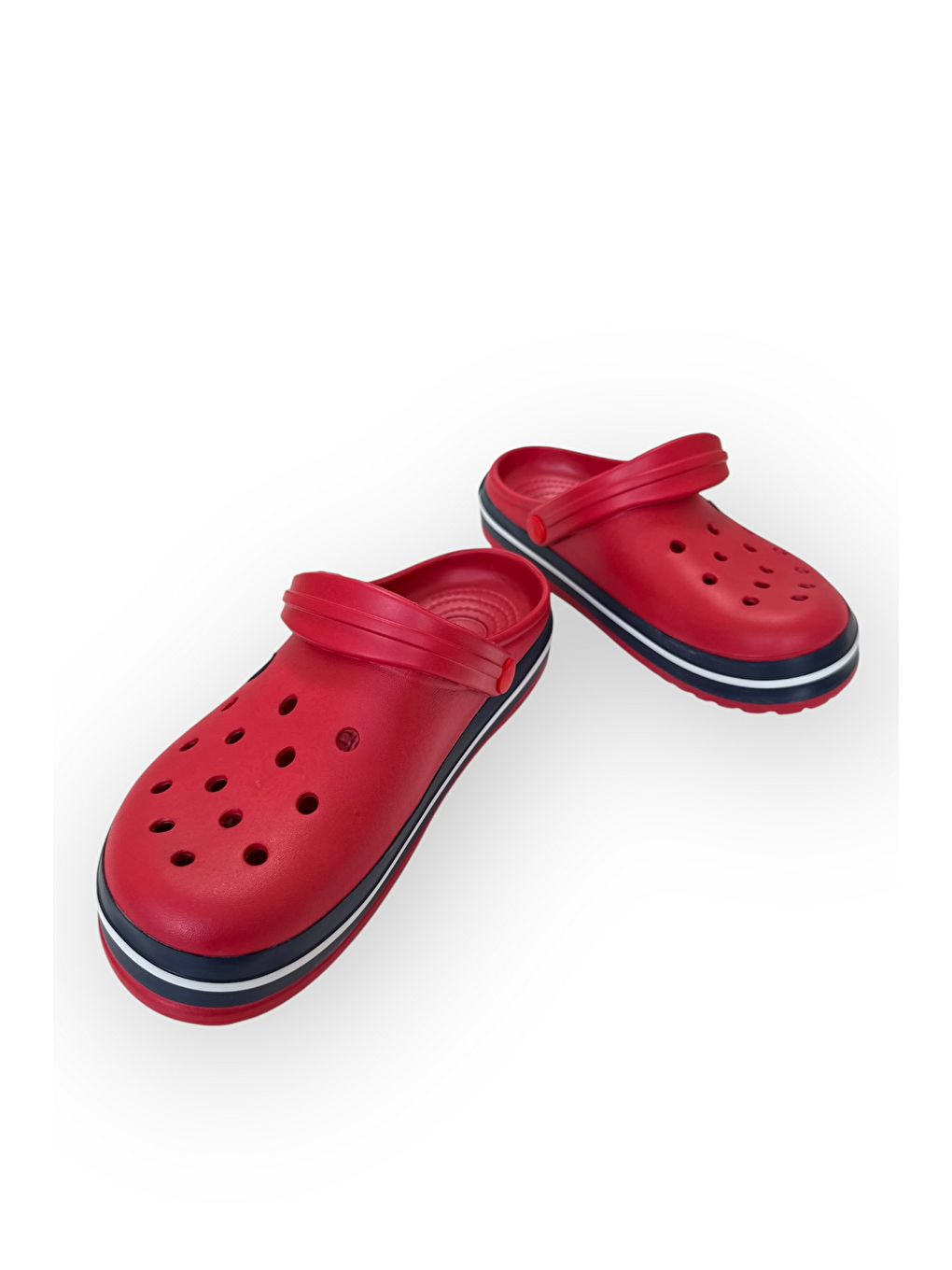 Kırmızı Unisex Comfort Hafif Medikal Hemşire Sabo Terlik Kirmizi - Lacivert-2