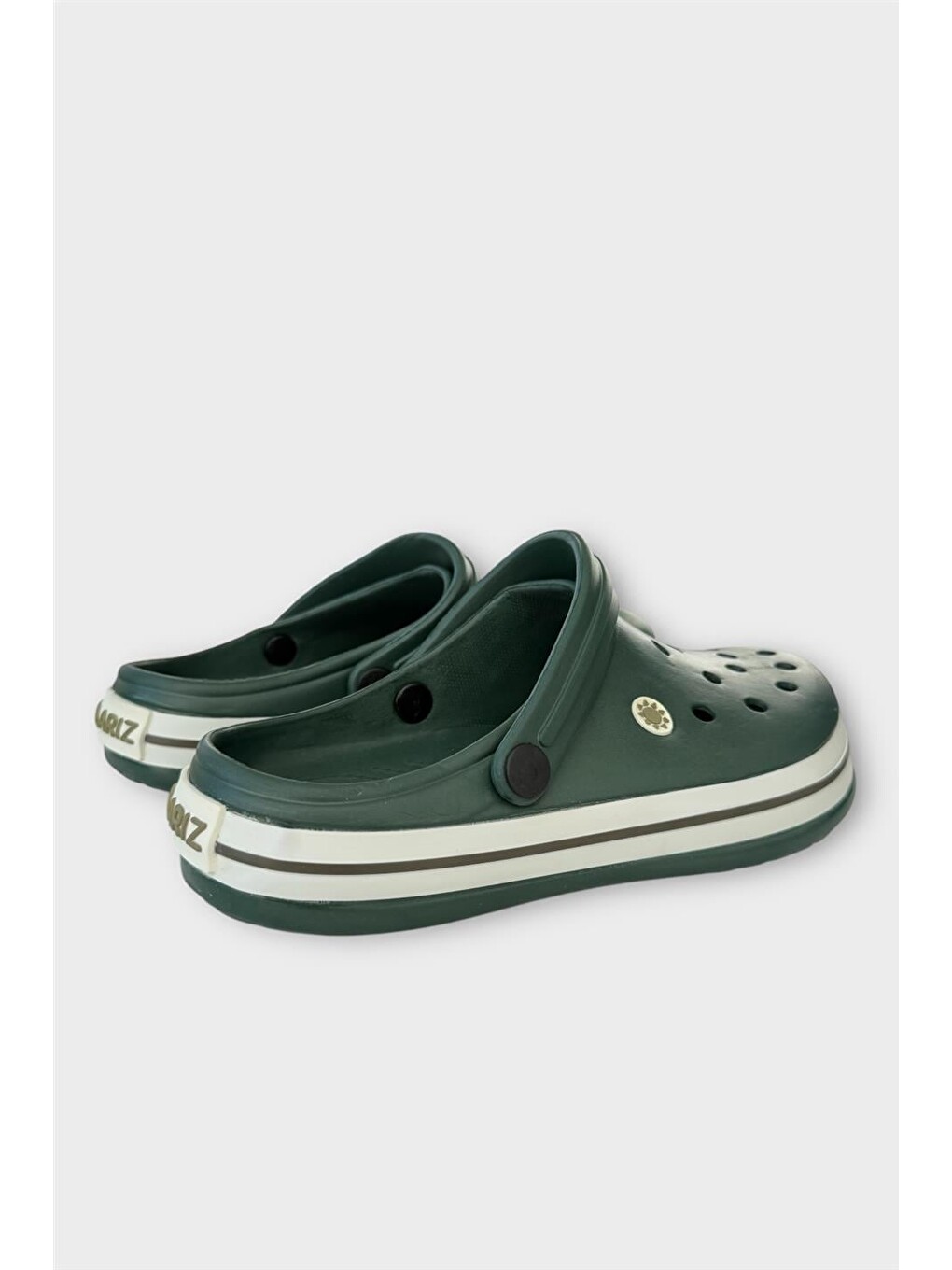Unisex Comfort Hafif Medikal Hemşire Sabo Terlik Haki-2