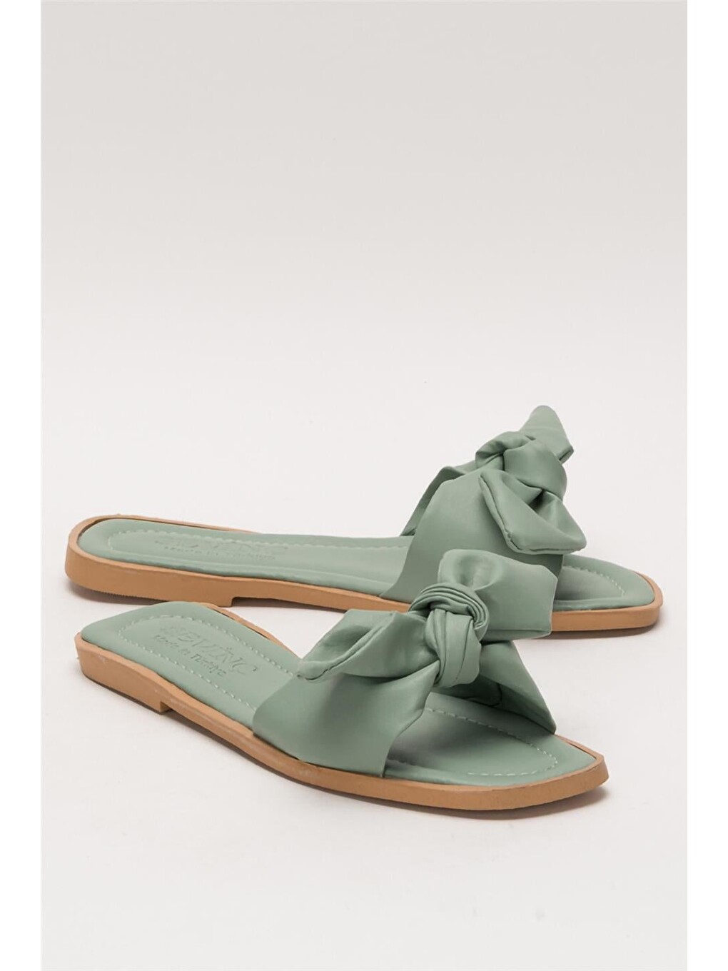 Kadın Fiyonklu Günlük Yazlıkterlik Yeşil-3