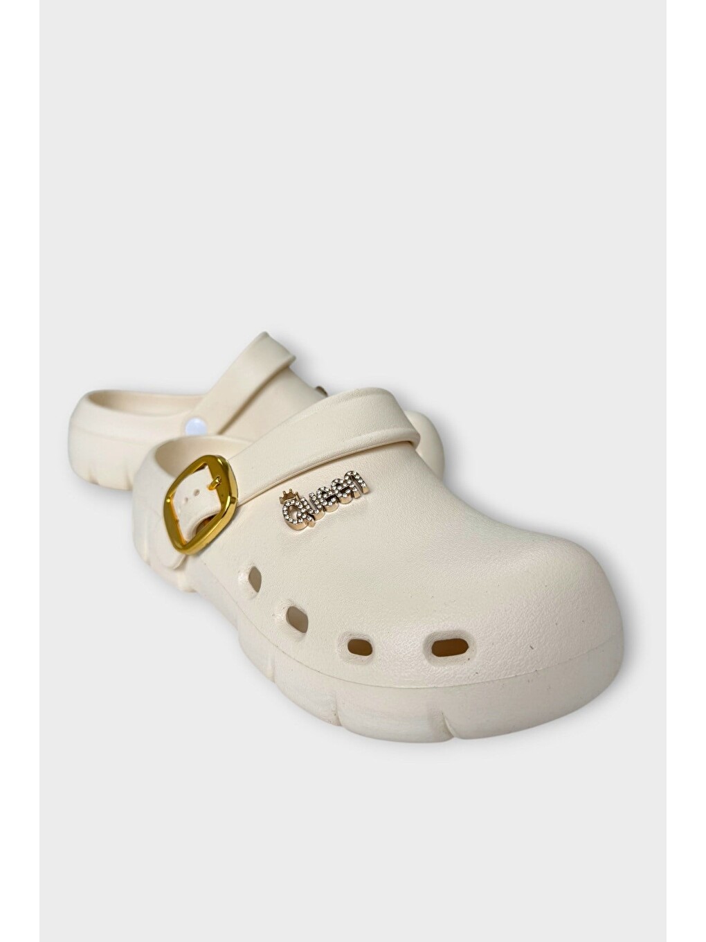 Ekru Comfort Medikal Hemşire Sabo Terlik Krem-1