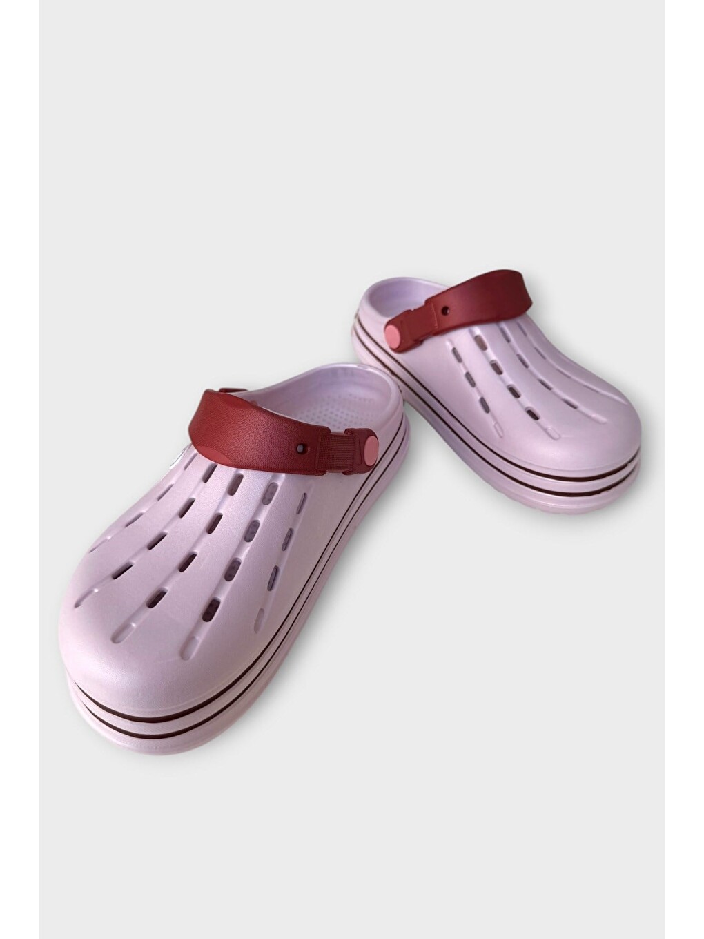 Pembe Comfort Medikal Hemşire Sabo Unisex Terlik Pudra-4