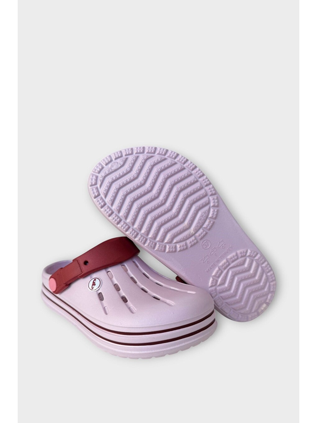Pembe Comfort Medikal Hemşire Sabo Unisex Terlik Pudra-7