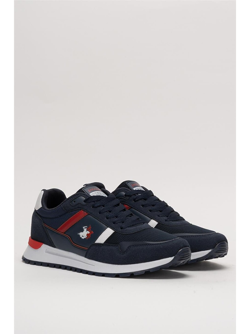 Erkek Ortopedik Günlük Yürüyüş Koşu Sneaker Spor Ayakkabı Lacivert-4