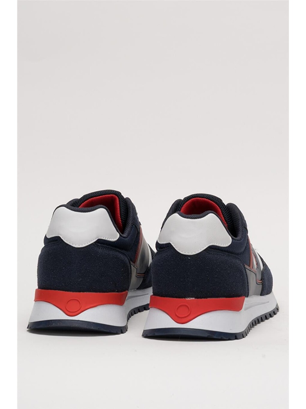 Erkek Ortopedik Günlük Yürüyüş Koşu Sneaker Spor Ayakkabı Lacivert-6