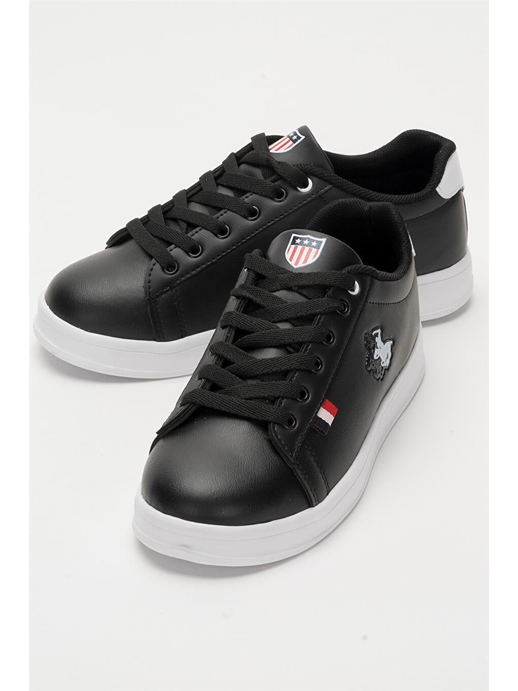 Unisex Sneakers Günlük Spor Ayakkabı Siyah - Beyaz-4