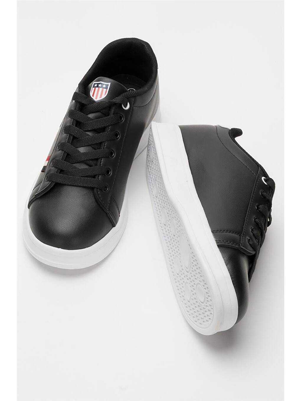 Unisex Sneakers Günlük Spor Ayakkabı Siyah - Beyaz-6