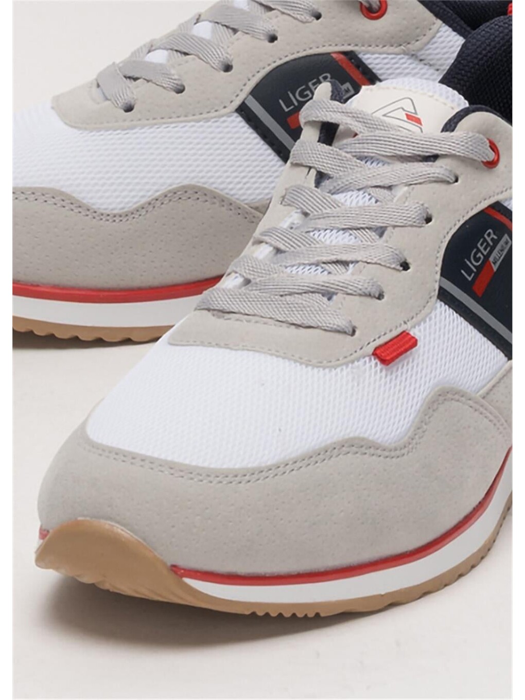 Erkek Günlük Sneaker Spor Ayakkabı Beyaz - Lacivert-7
