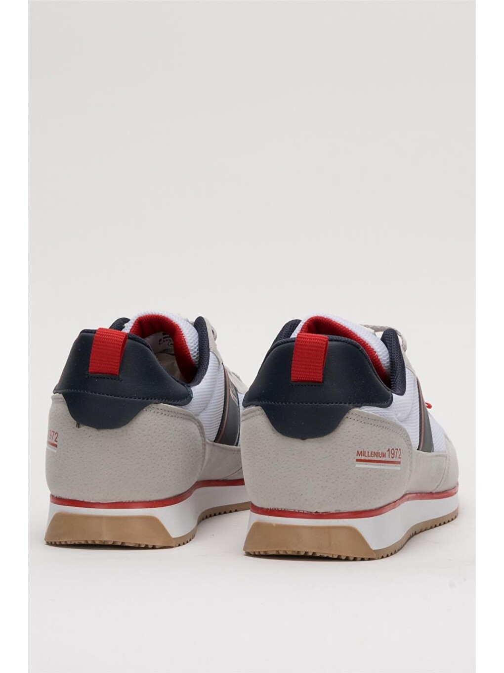 Erkek Günlük Sneaker Spor Ayakkabı Beyaz - Lacivert-6