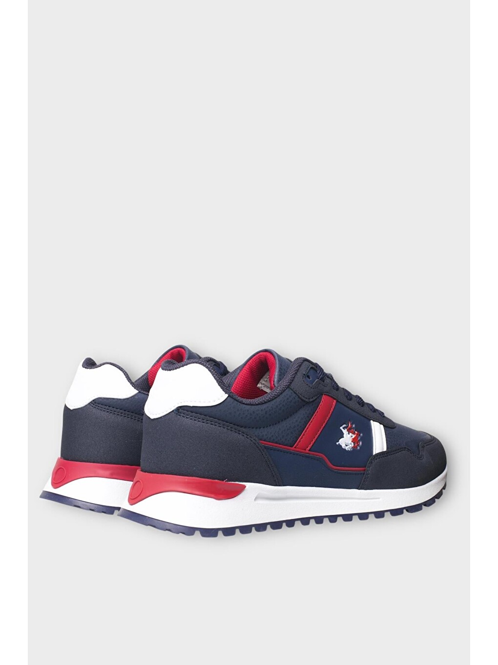 Erkek Ortopedik Cilt Günlük Yürüyüş Koşu Sneaker Spor Ayakkabı Lacivert-8