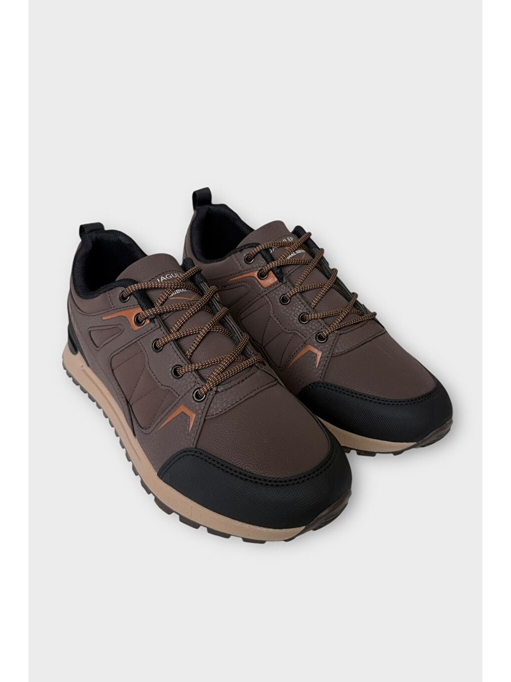Erkek 4 Mevsim Rahat Comfort Spor Ayakkkabı Kahverengi-5
