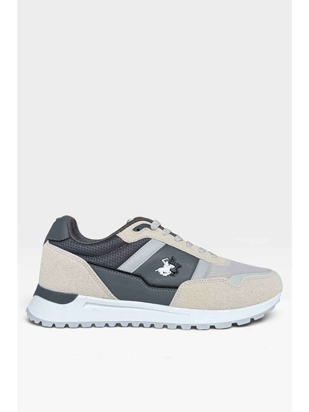 Erkek Ortopedik Günlük Yürüyüş Koşu Sneaker Spor Ayakkabı Gri