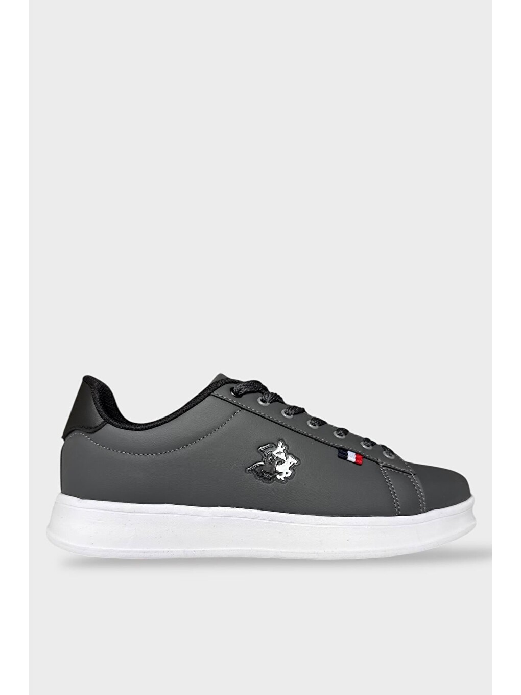 Gri Unisex Sneakers Günlük Spor Ayakkabı Füme - Siyah-1