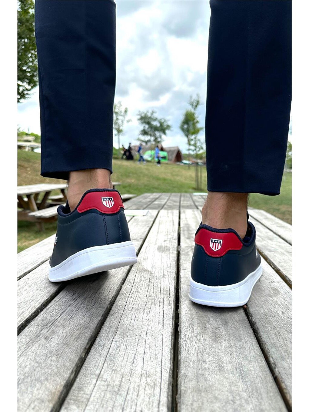 Unisex Sneakers Günlük Spor Ayakkabı Lacivert-20