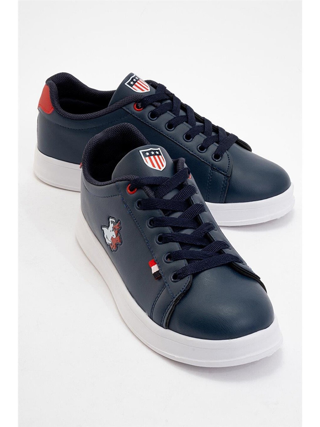 Unisex Sneakers Günlük Spor Ayakkabı Lacivert-4