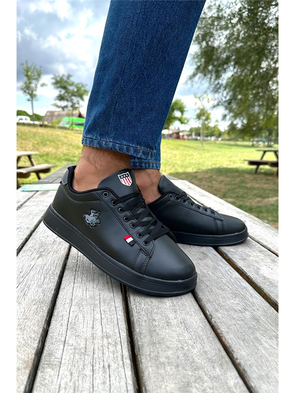 Unisex Sneakers Günlük Spor Ayakkabı Siyah-10