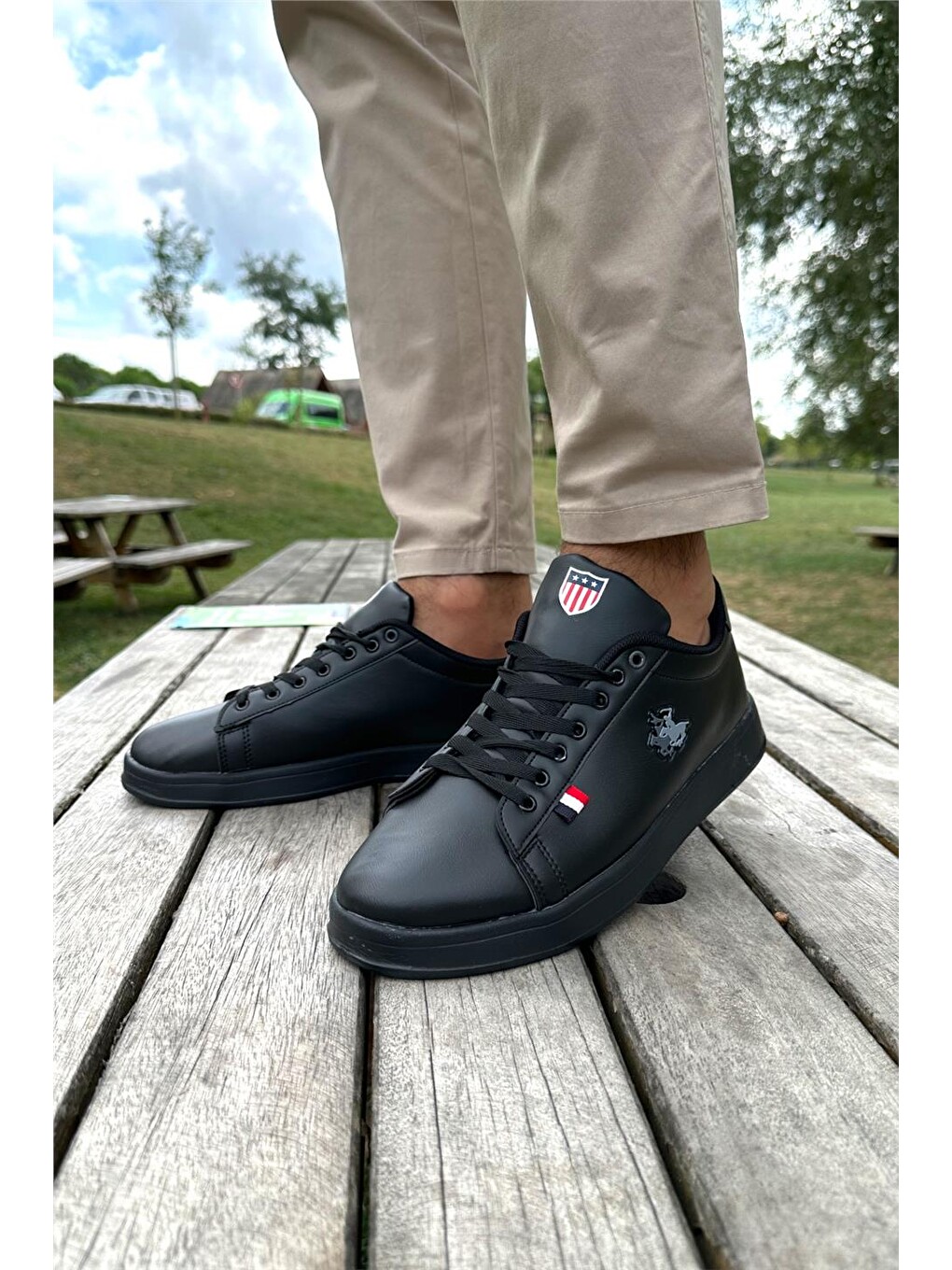 Unisex Sneakers Günlük Spor Ayakkabı Siyah-14