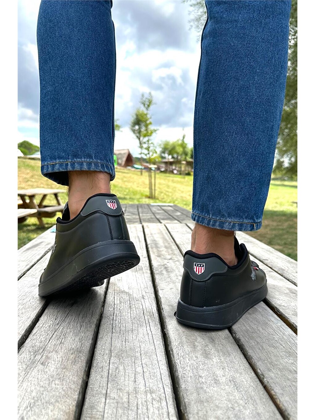 Unisex Sneakers Günlük Spor Ayakkabı Siyah-13