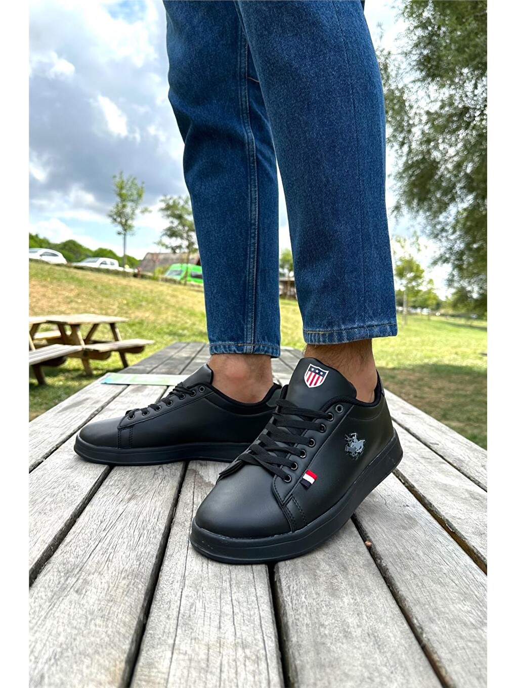 Unisex Sneakers Günlük Spor Ayakkabı Siyah-17