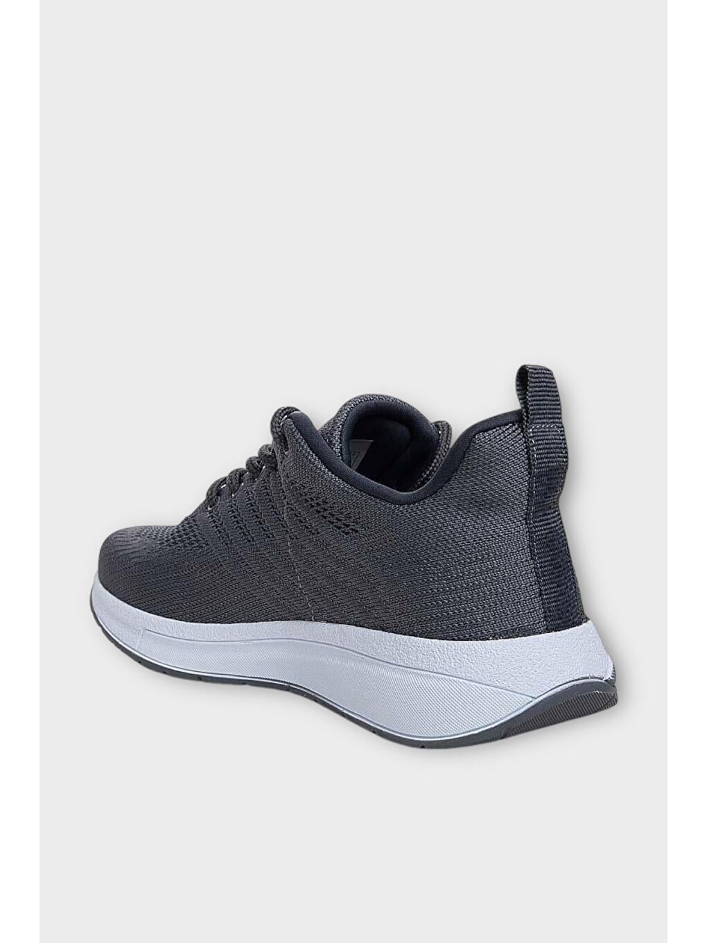 Gri Unisex Yazlık Triko Spor Ayakkabı Füme - Beyaz-2