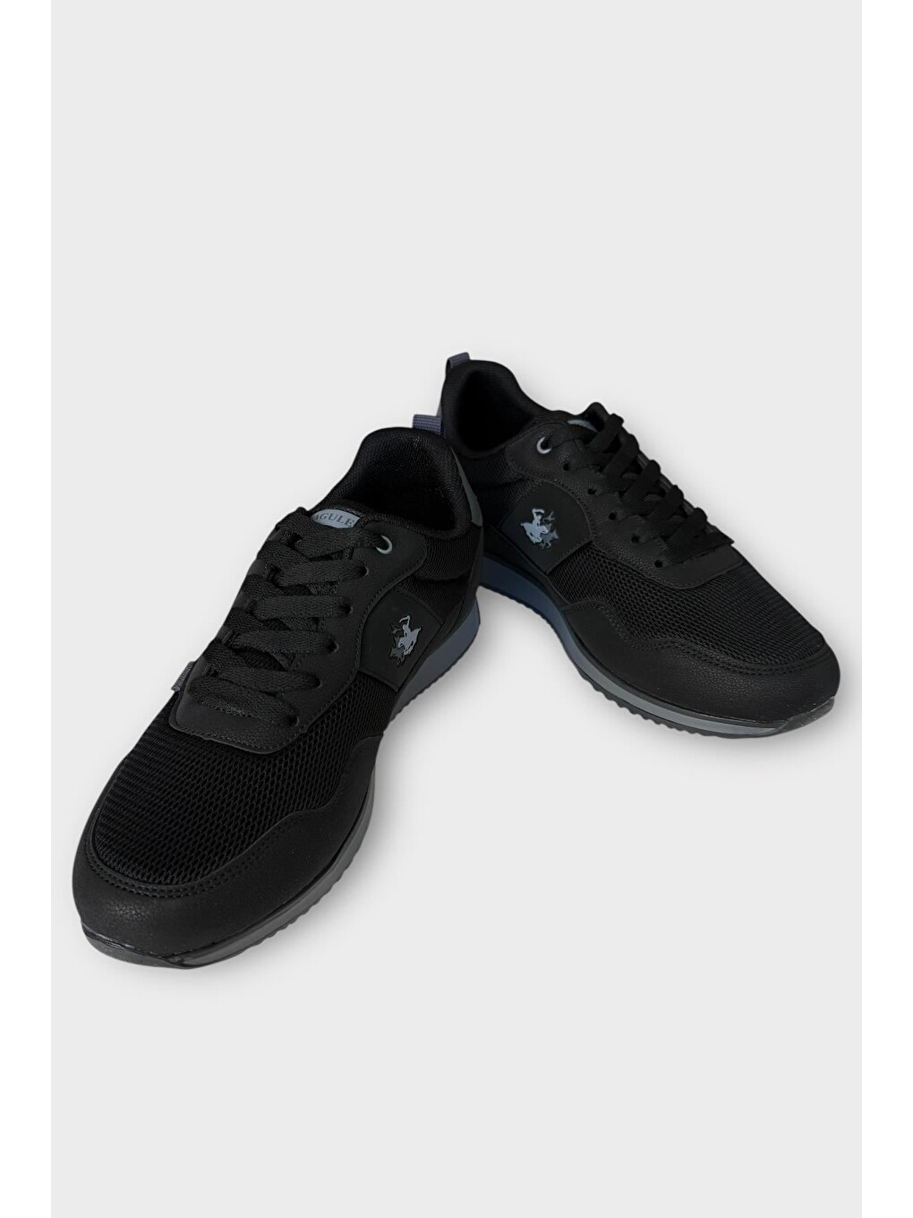 Erkek Ortopedik Günlük Airfile Sneaker Spor Ayakkabı Siyah-6