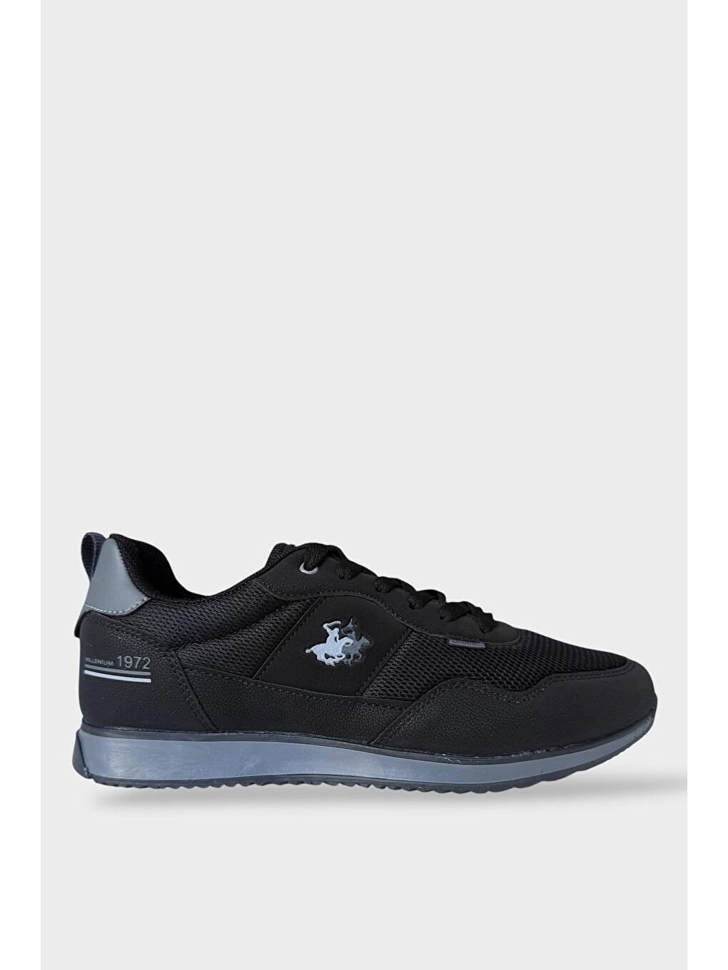 Erkek Ortopedik Günlük Airfile Sneaker Spor Ayakkabı Siyah
