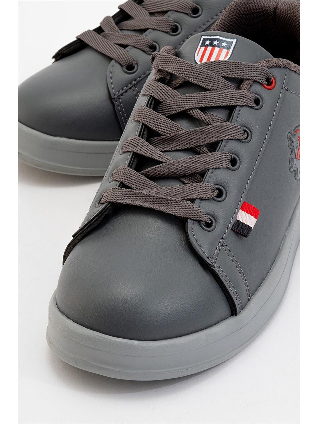 Gri Unisex Sneakers Günlük Spor Ayakkabı Füme-3