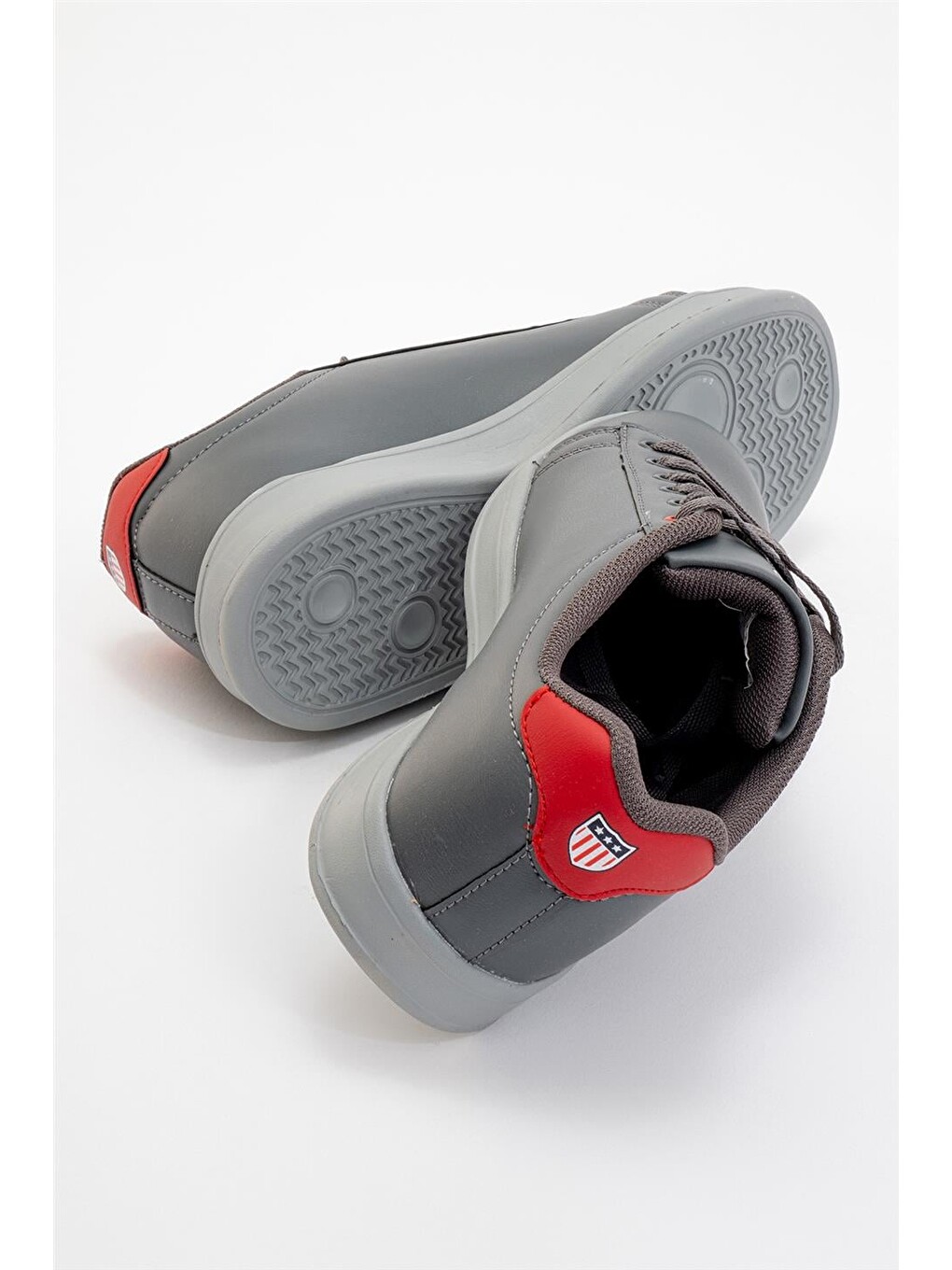 Gri Unisex Sneakers Günlük Spor Ayakkabı Füme-6