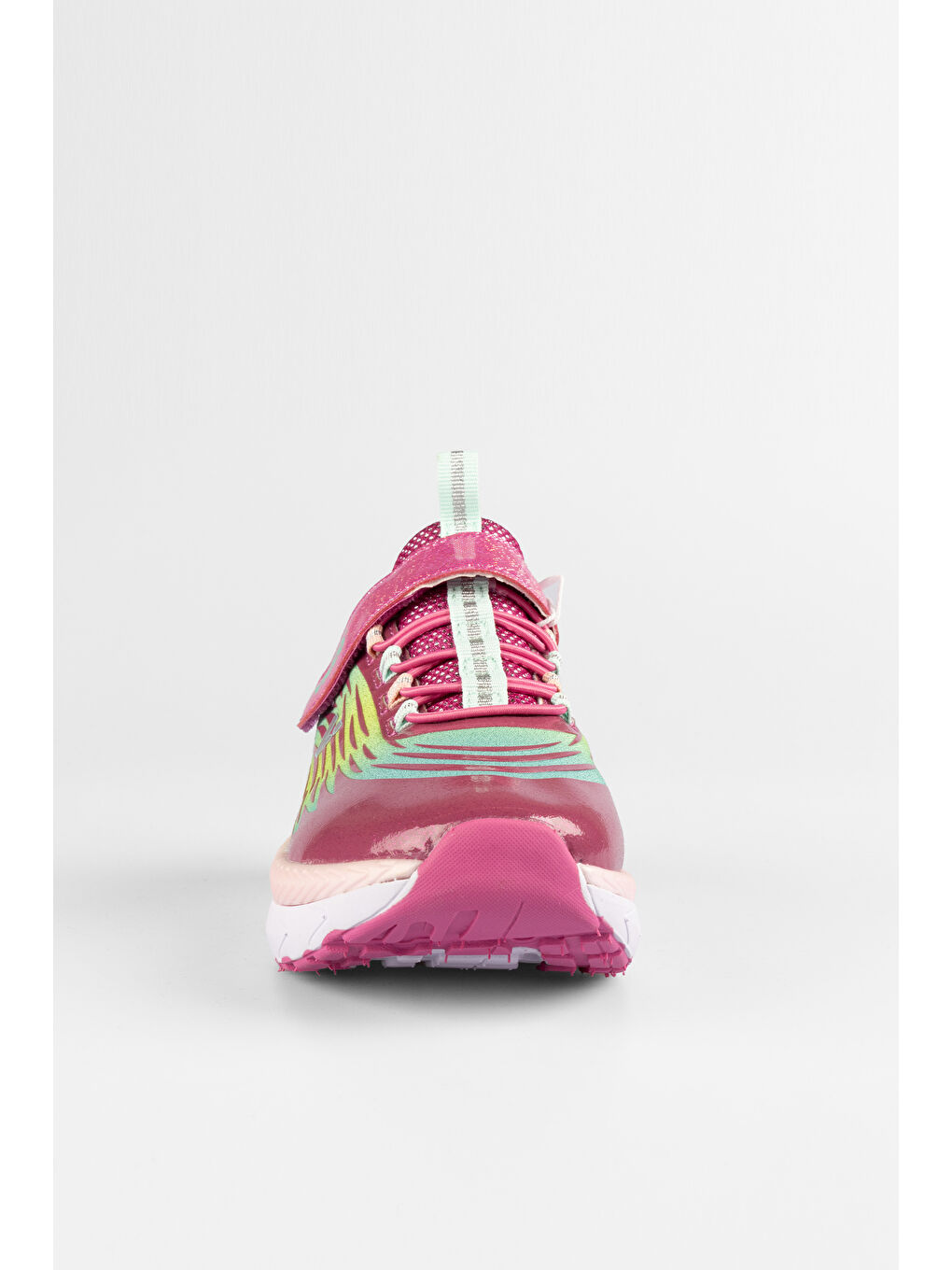 Maggie Işıklı Kız Çocuk Fuşya Sneaker-3