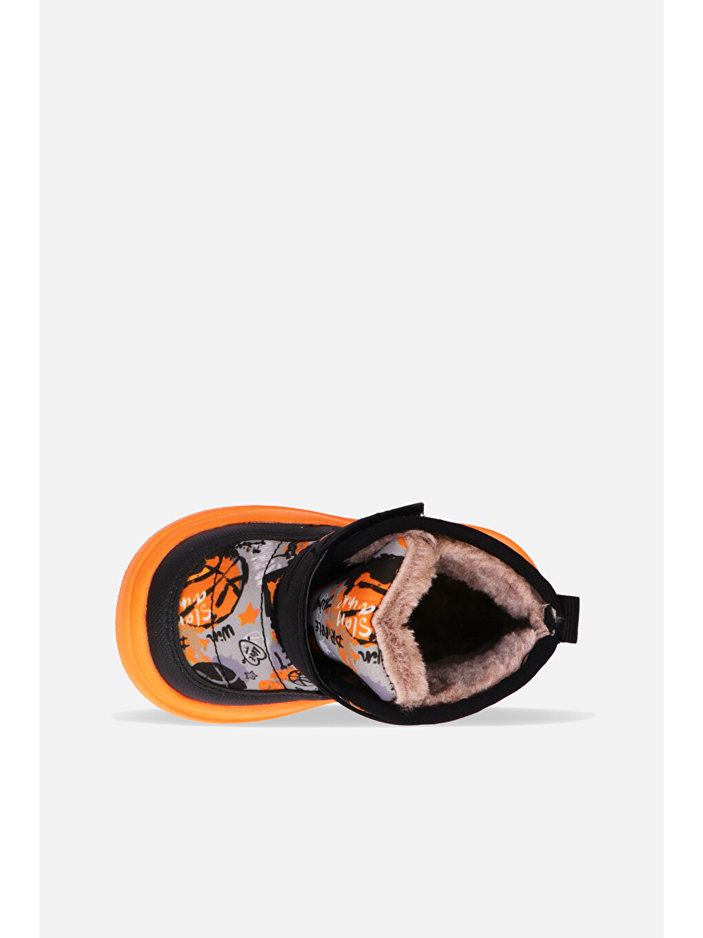 Santo Hafif Erkek Çocuk Okul Öncesi Siyah/Orange Bot-4