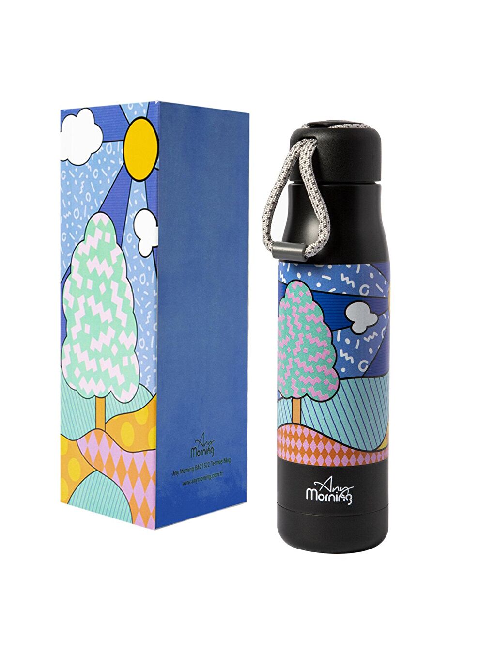 Siyah BA21547 Termos 600 ml-3