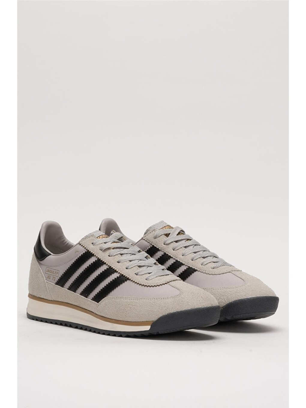 Gri Erkek Günlük Rahat Taban Yumuşak Hafif Sneaker Bağcıklı Spor Ayakkabı Buz - Siyah-2