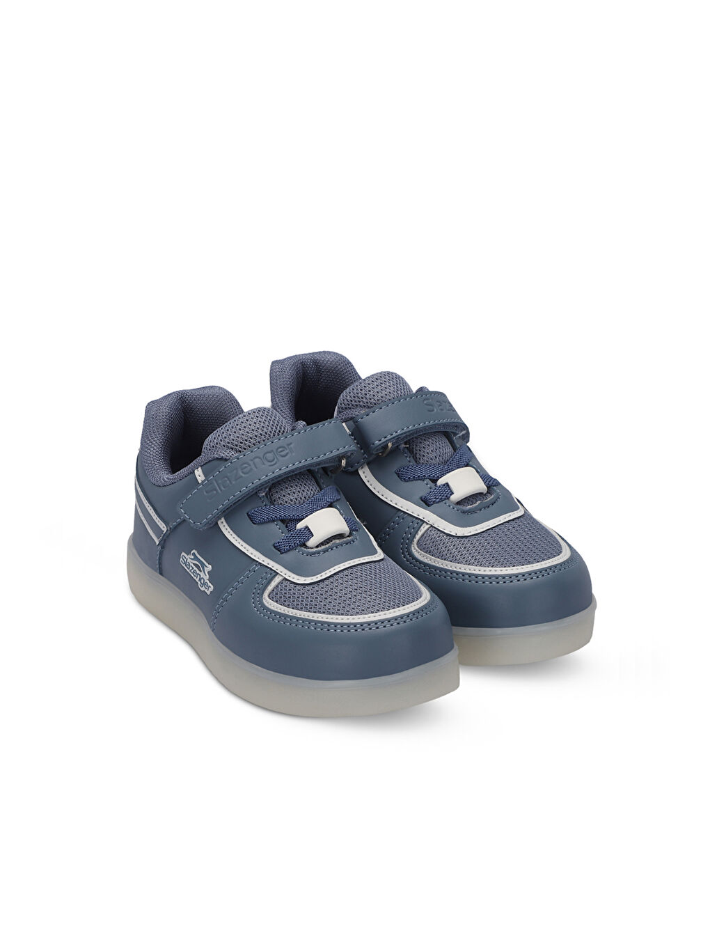 PERLE Erkek Bebek Cırt Cırtlı Mavi Sneaker-1