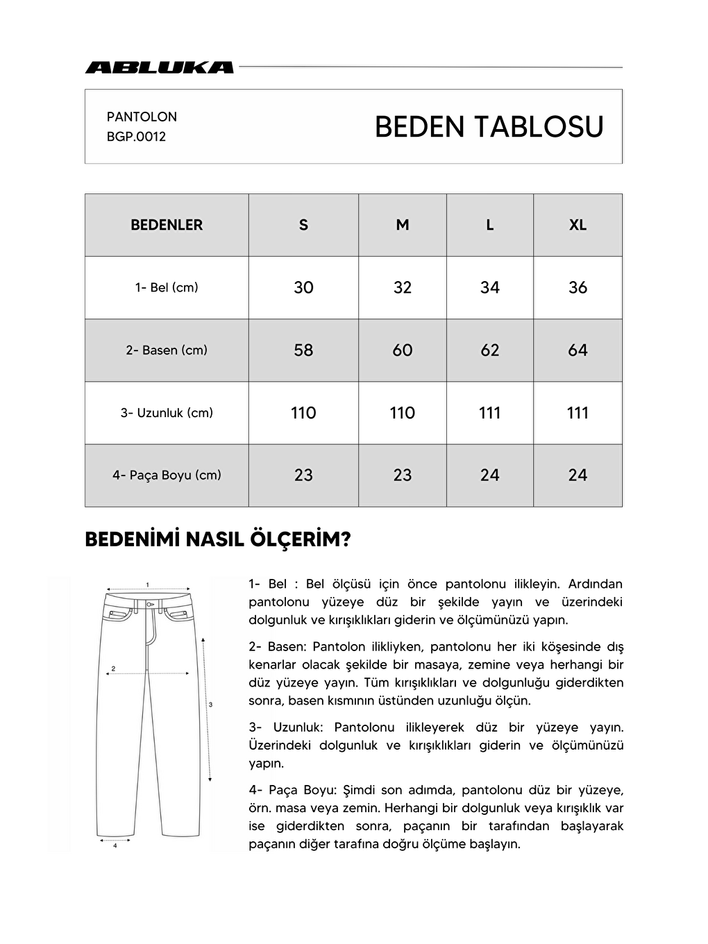 Rahat Kesim Baggy Fit Erkek %100 Pamuk Pantolon Ekru-4