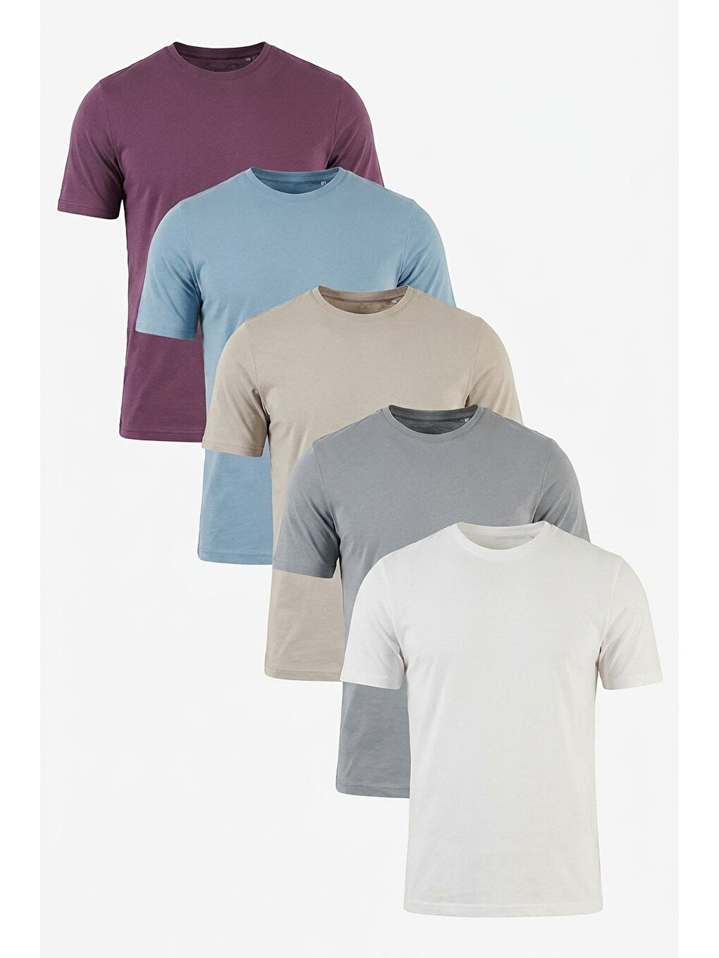 Mavi Pamuklu Regular Fit Bisiklet Yaka 5'li Paket T Shirt 59020204s5