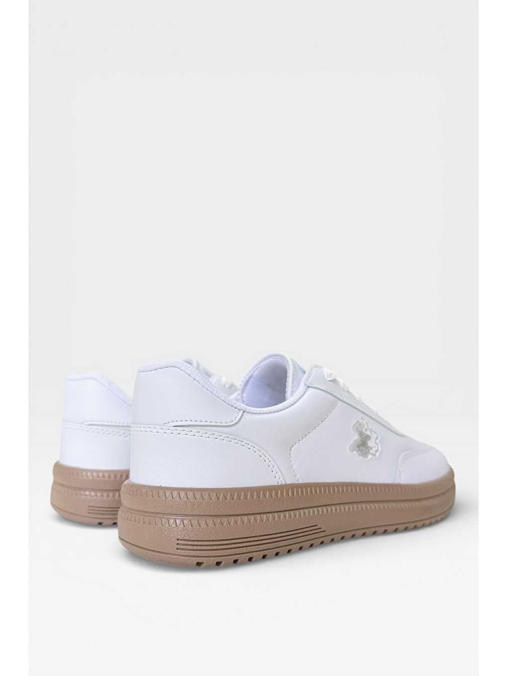Unisex Rahat Hafif Termo Taban Kadın Sneaker Ayakkabı Beyaz-2
