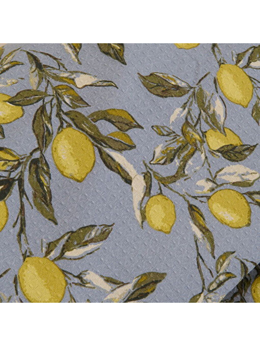 Soft Fresco Çift Kişilik Pike Takımı - Mavi-3