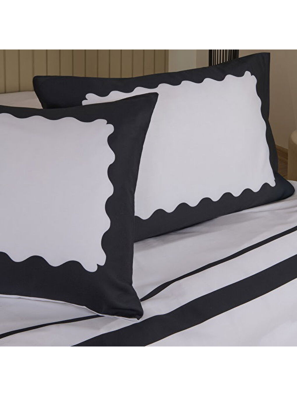 Soft Blanco Çift Kişilik Nevresim Takımı - Beyaz-3