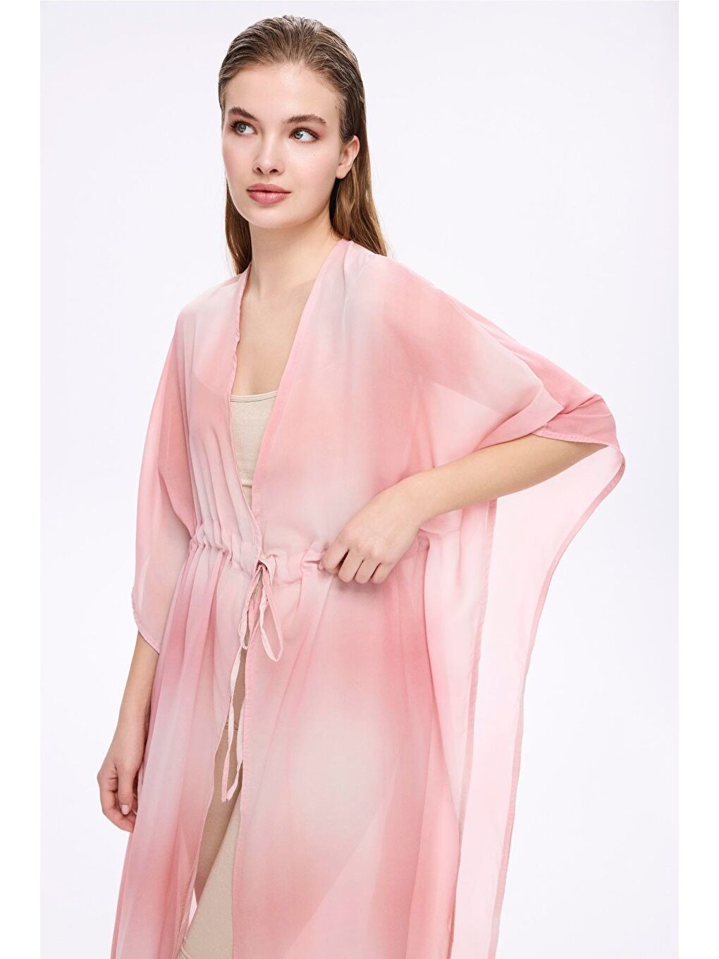 Pembe Uzun Pareo 5042-2